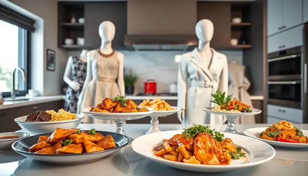 The interplay of taste and style is explored through a luxurious dessert experience.